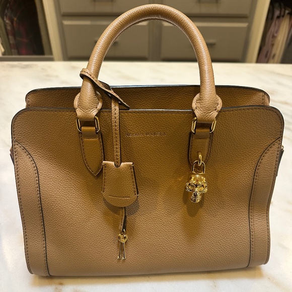Alexander McQueen Skull Tote Bag with Strap - Picture 1 of 16